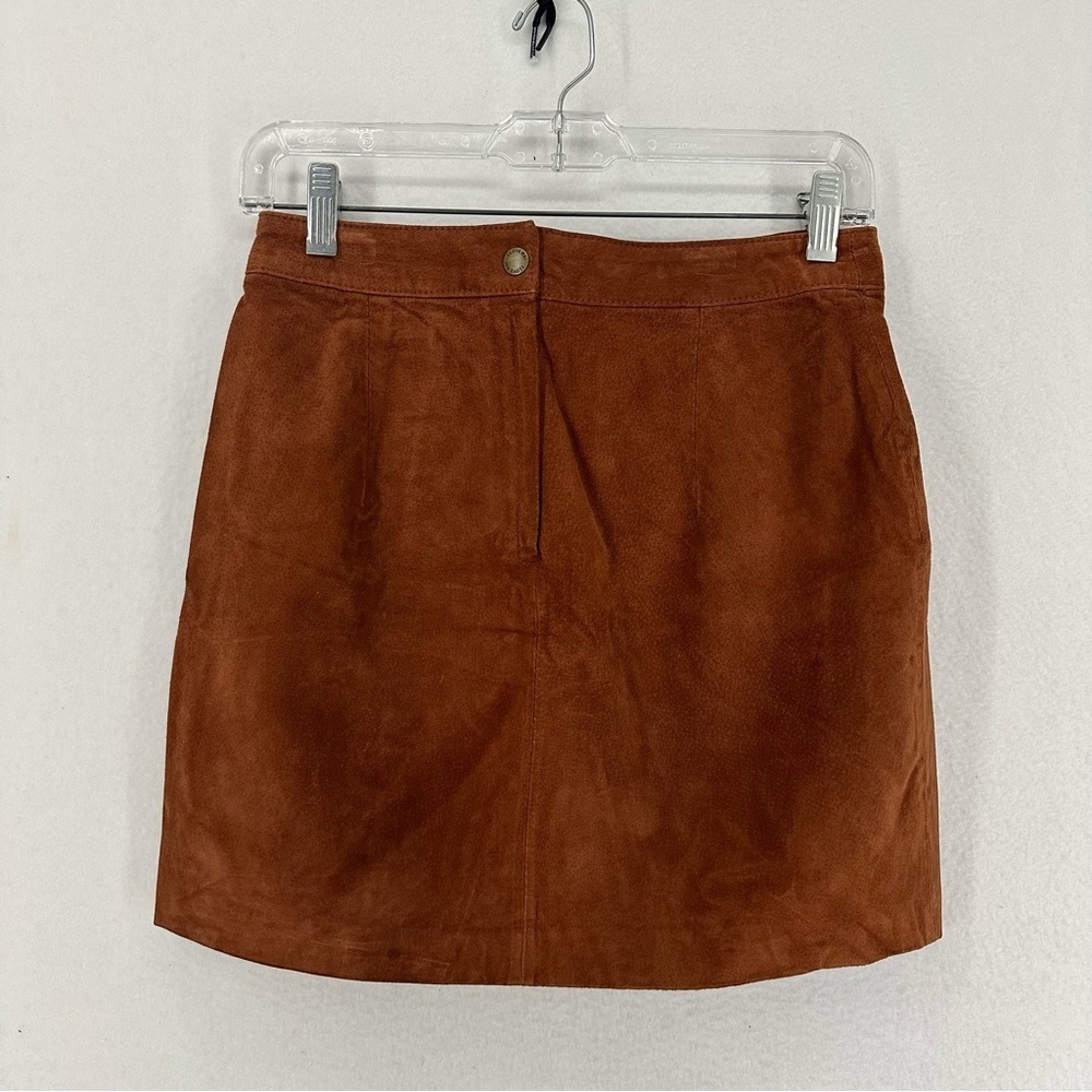 I Love H81 Mini Leather Pencil Skirt Women’s 25 Orange